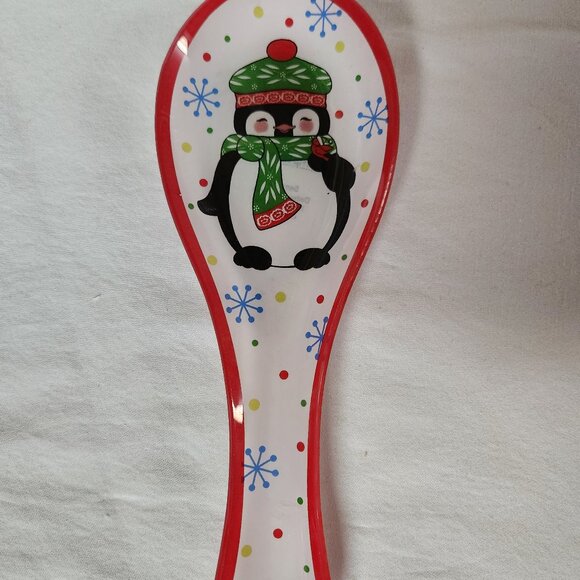 PEGUIN Seasonal SPOON REST TEMPTATIONS by Tara - Picture 7 of 7